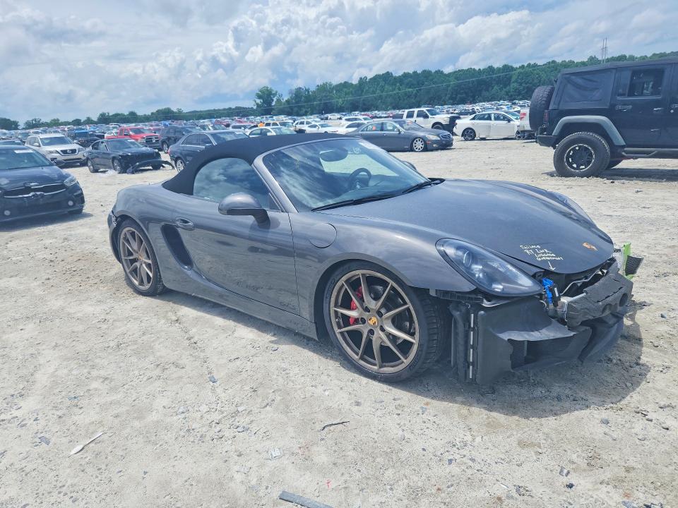 Photo 4 from auction – 2016 PORSCHE BOXSTER with VIN WP0CB2A83GS140484