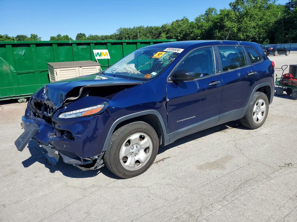 JEEP CHEROKEE 2014 with VIN 1C4PJMABXEW285331 - Photo from auction