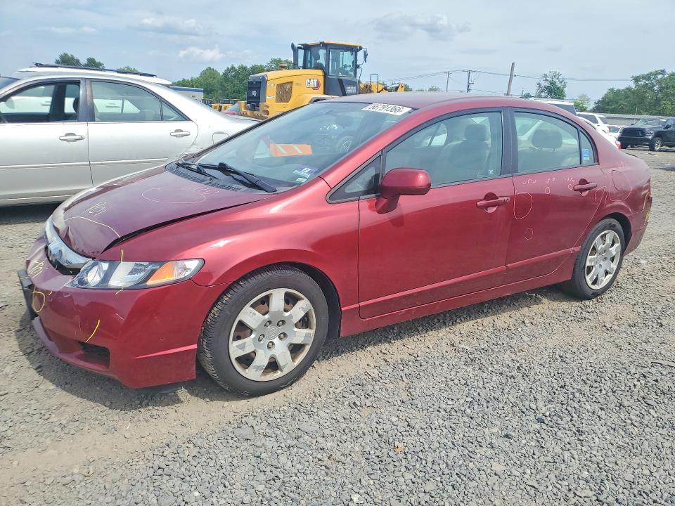 HONDA CIVIC 2010 with VIN 2HGFA1F59AH576278 - Photo from auction