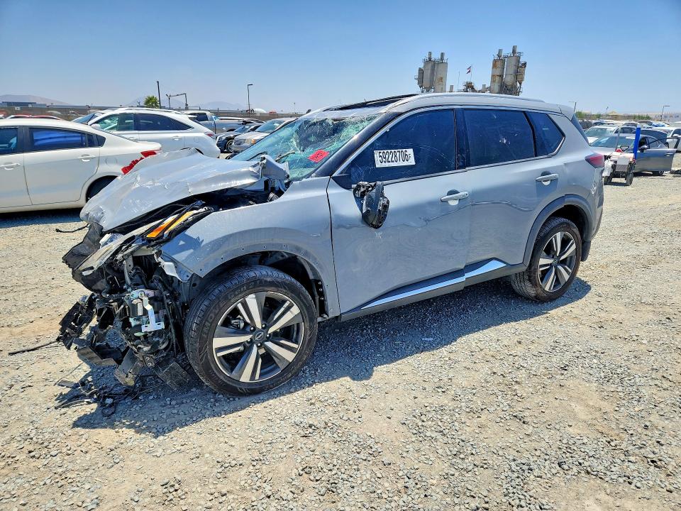 Photo 1 from auction – 2022 NISSAN ROGUE with VIN 5N1BT3CAXNC731798
