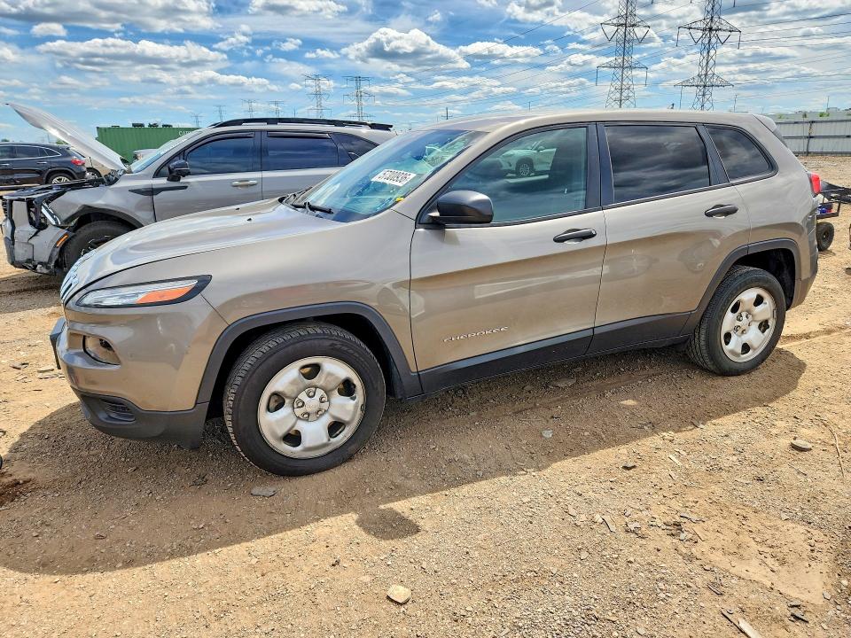 JEEP CHEROKEE 2016 with VIN 1C4PJLABXGW287335 - Photo from auction