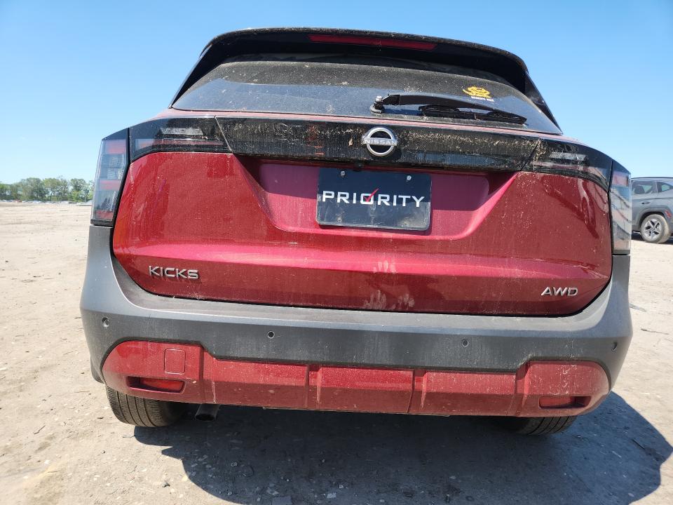 Photo 6 from auction – 2025 NISSAN KICKS with VIN 3N8AP6CBXSL330321
