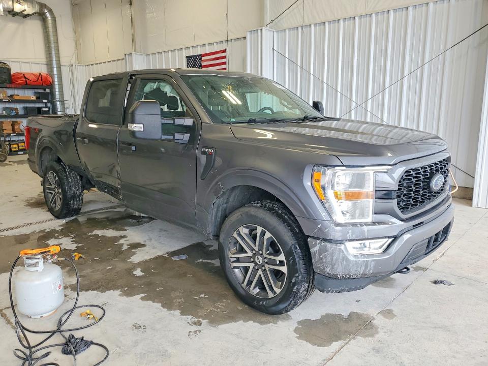 Photo 4 from auction – 2021 FORD F-150 with VIN 1FTEW1EP7MFB41683