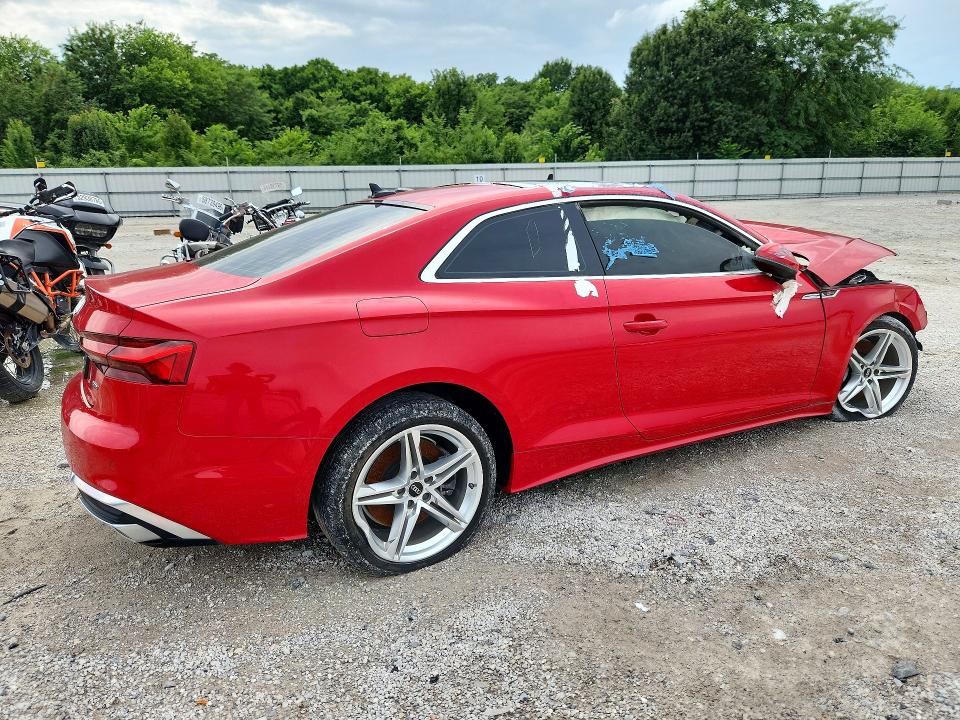 Photo 3 from auction – 2022 AUDI A5 with VIN WAUSAAF56NA011890