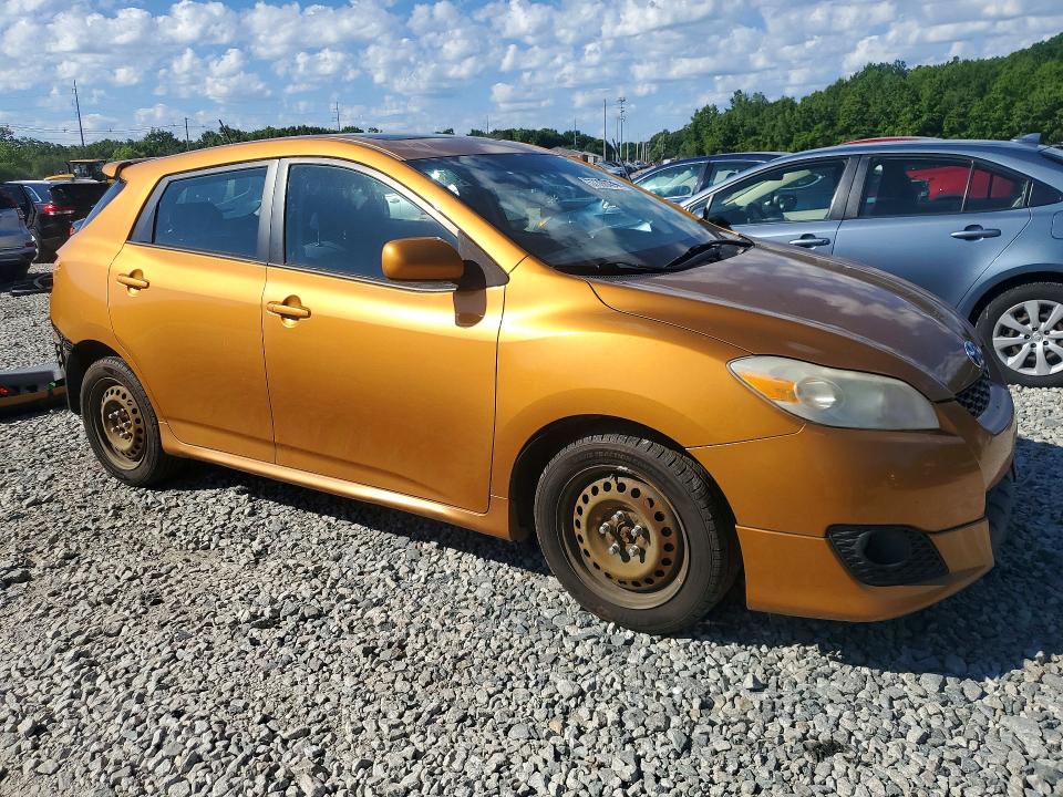 Photo 4 from auction – 2009 TOYOTA COROLLA MATRIX with VIN 2T1GE40E69C002020