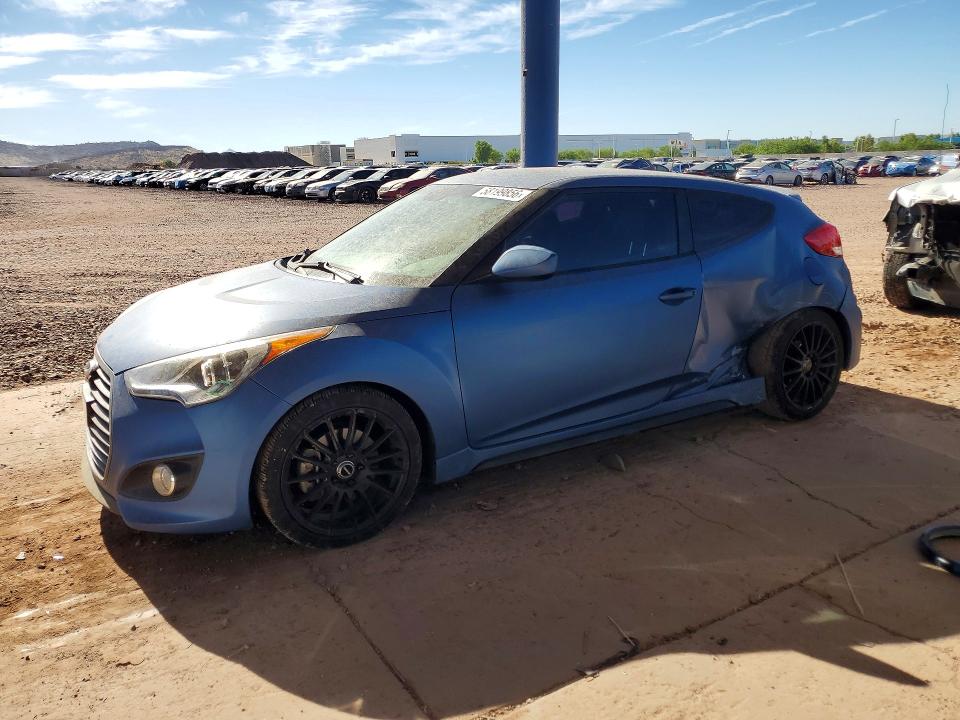 HYUNDAI VELOSTER 2016 with VIN KMHTC6AE3GU265026 - Photo from auction