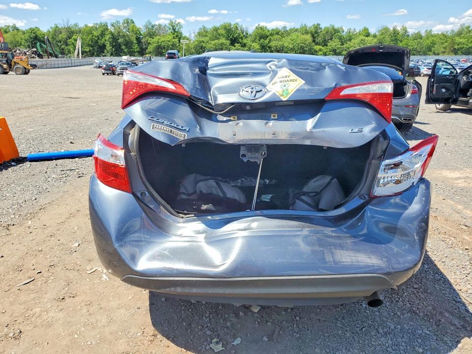 Photo 6 from auction – 2016 TOYOTA COROLLA with VIN 2T1BURHE6GC504697