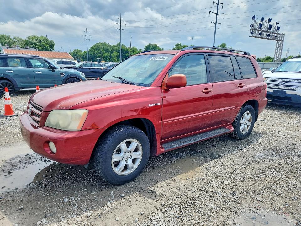 TOYOTA HIGHLANDER 2003 with VIN JTEHF21A330133887 - Photo from auction