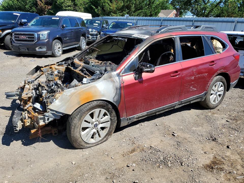 SUBARU OUTBACK 2019 with VIN 4S4BSAFC8K3308458 - Photo from auction