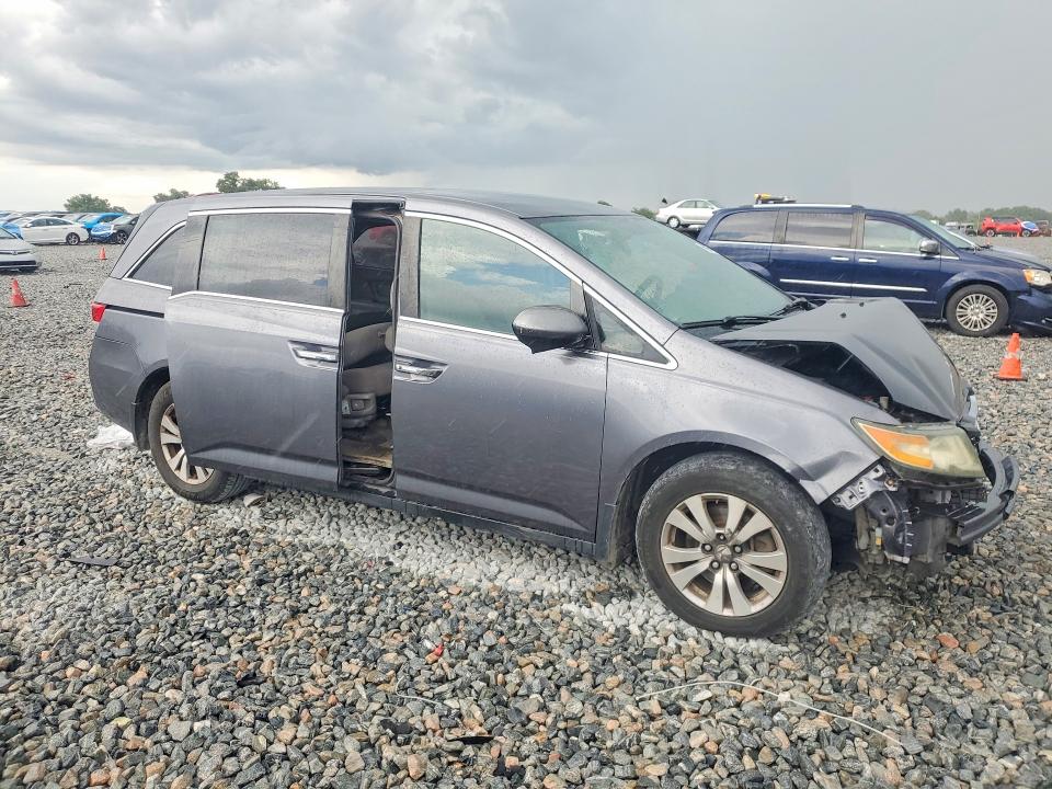 Photo 4 from auction – 2014 HONDA ODYSSEY with VIN 5FNRL5H49EB104515