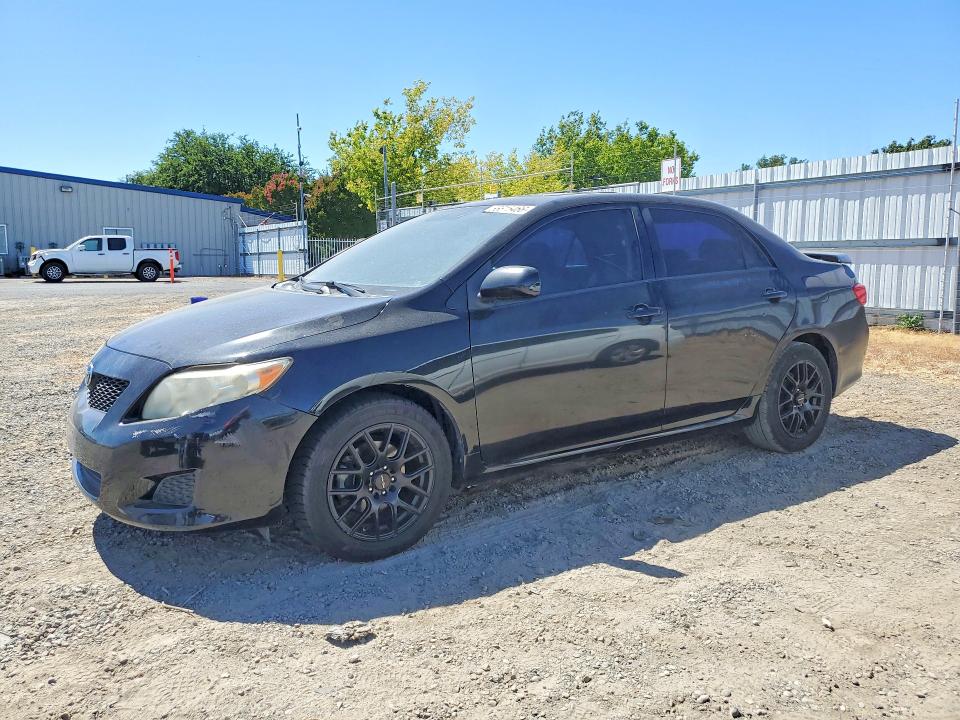 TOYOTA COROLLA 2009 مع رقم تعريف المركبة JTDBL40E59J028306 - صورة من المزاد