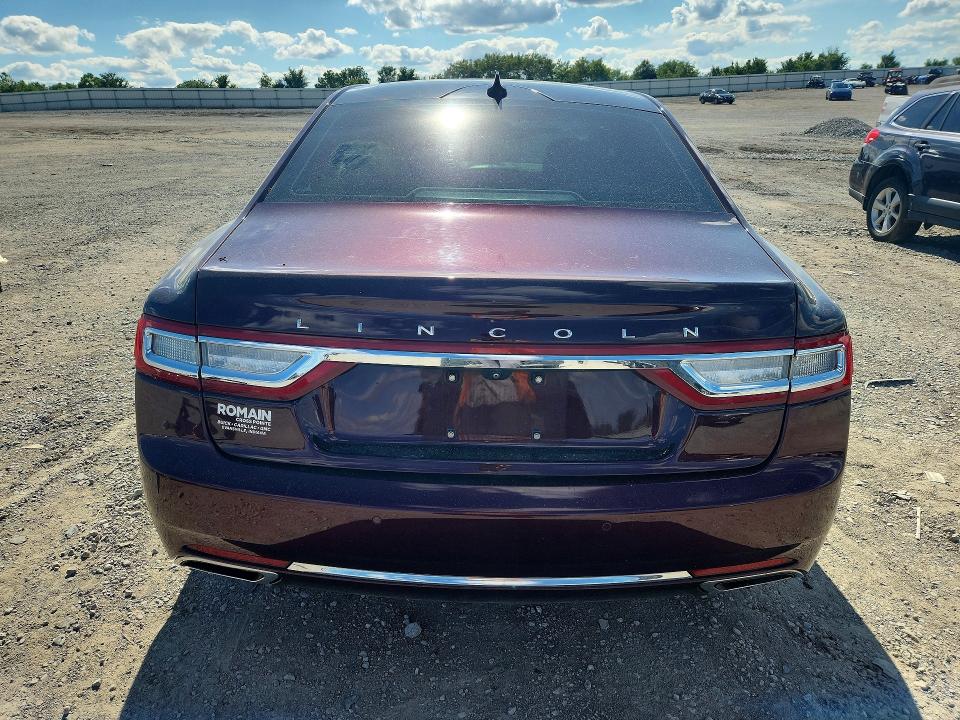 Photo 6 from auction – 2018 LINCOLN CONTINENTAL with VIN 1LN6L9SK8J5602813