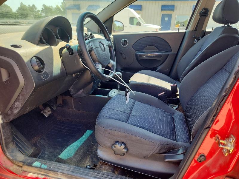 Photo 7 from auction – 2007 CHEVROLET AVEO with VIN KL1TD666X7B731122