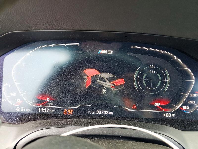 Photo 9 from auction – 2021 BMW 330I with VIN 3MW5R1J09M8C21220