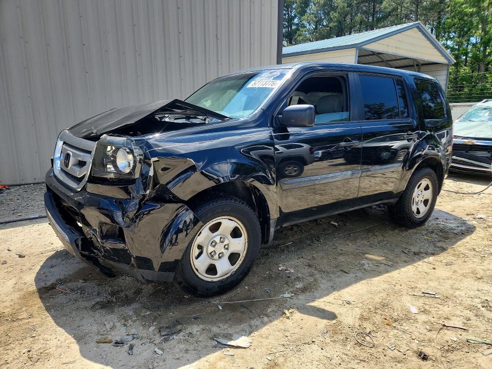 HONDA PILOT 2011 with VIN 5FNYF4H22BB047078 - Photo from auction