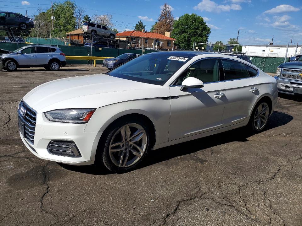AUDI A5 2019 with VIN WAUBNCF54KA045323 - Photo from auction