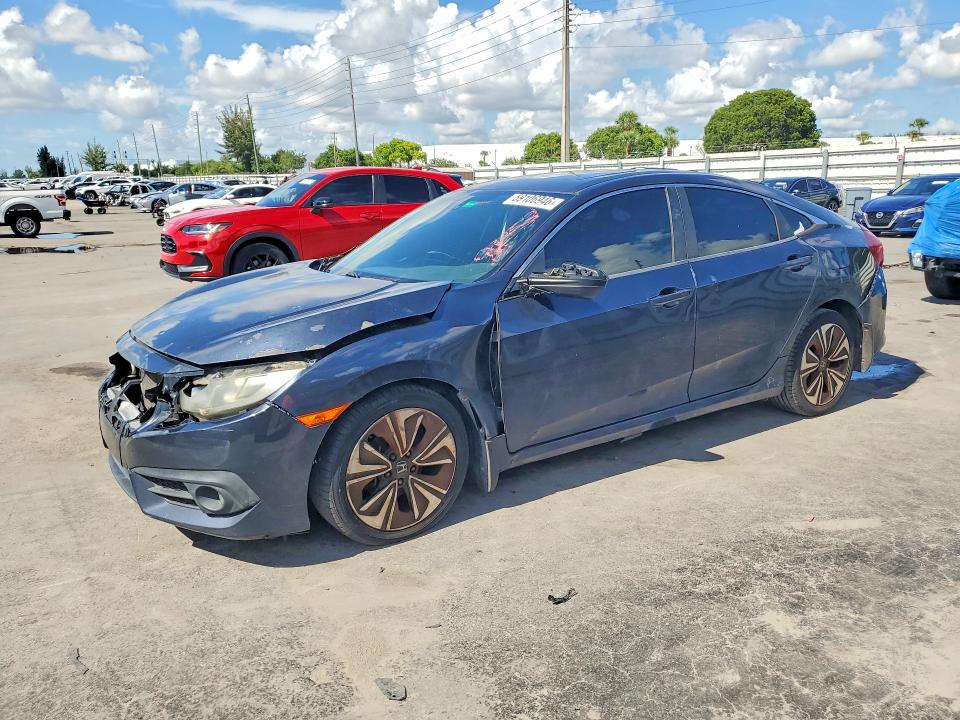 HONDA CIVIC 2017 with VIN 19XFC1F79HE021105 - Photo from auction