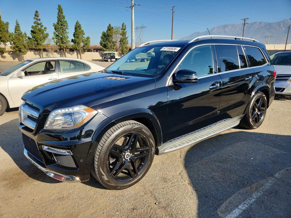 MERCEDES-BENZ GL 2015 with VIN 4JGDF7DE1FA594188 - Photo from auction