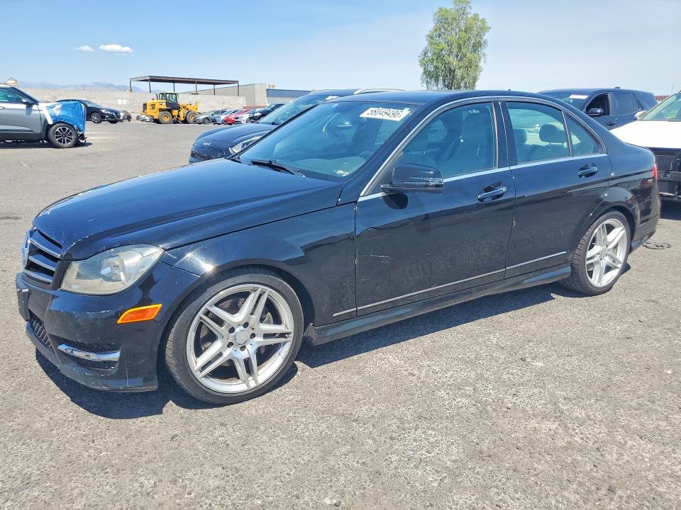 MERCEDES-BENZ C 2014 with VIN WDDGF8AB3EA920692 - Photo from auction