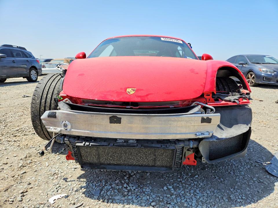 Photo 5 from auction – 2016 PORSCHE CAYMAN with VIN WP0AC2A82GK192399