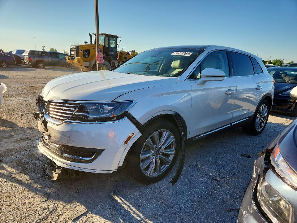 LINCOLN MKX 2016 with VIN 2LMTJ8LP4GBL59474 - Photo from auction
