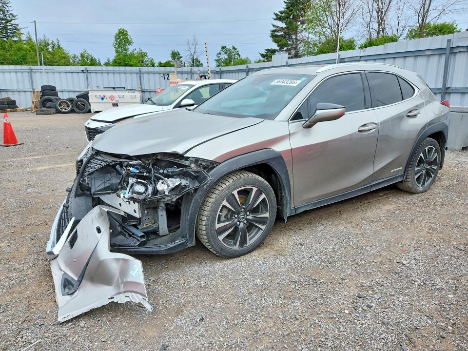 LEXUS UX 2019 with VIN JTHU9JBH0K2010646 - Photo from auction