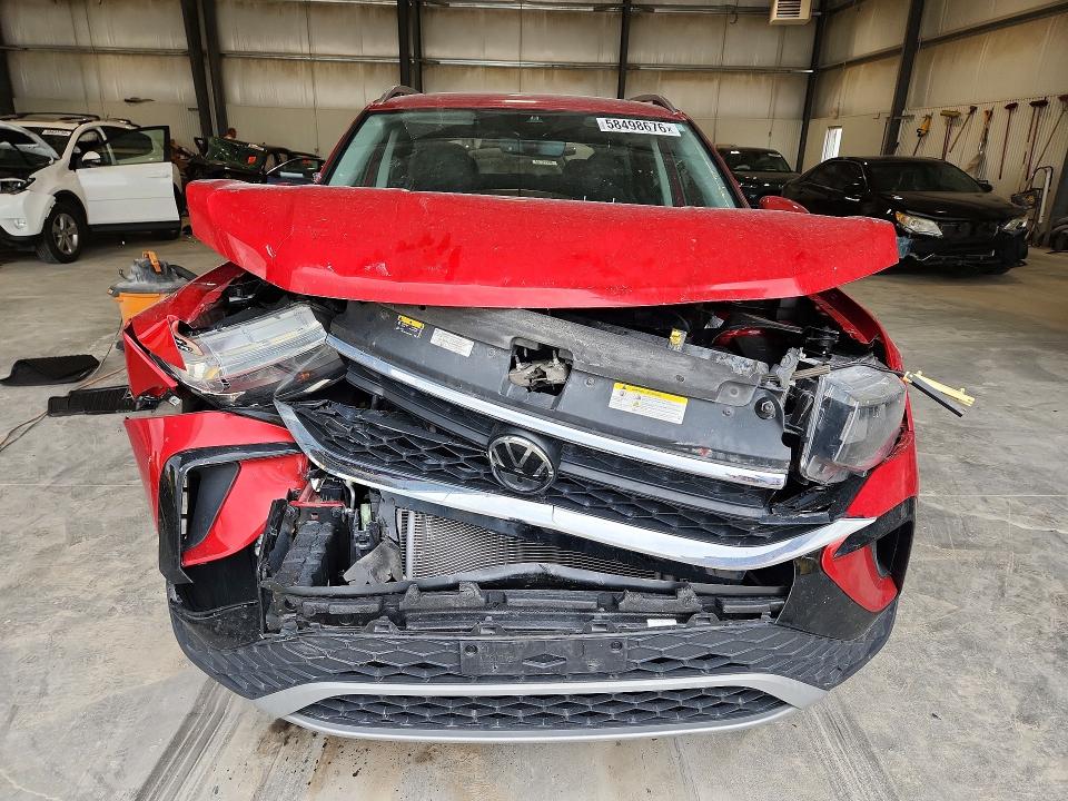 Photo 5 from auction – 2024 VOLKSWAGEN TAOS with VIN 3VVVX7B23RM051321