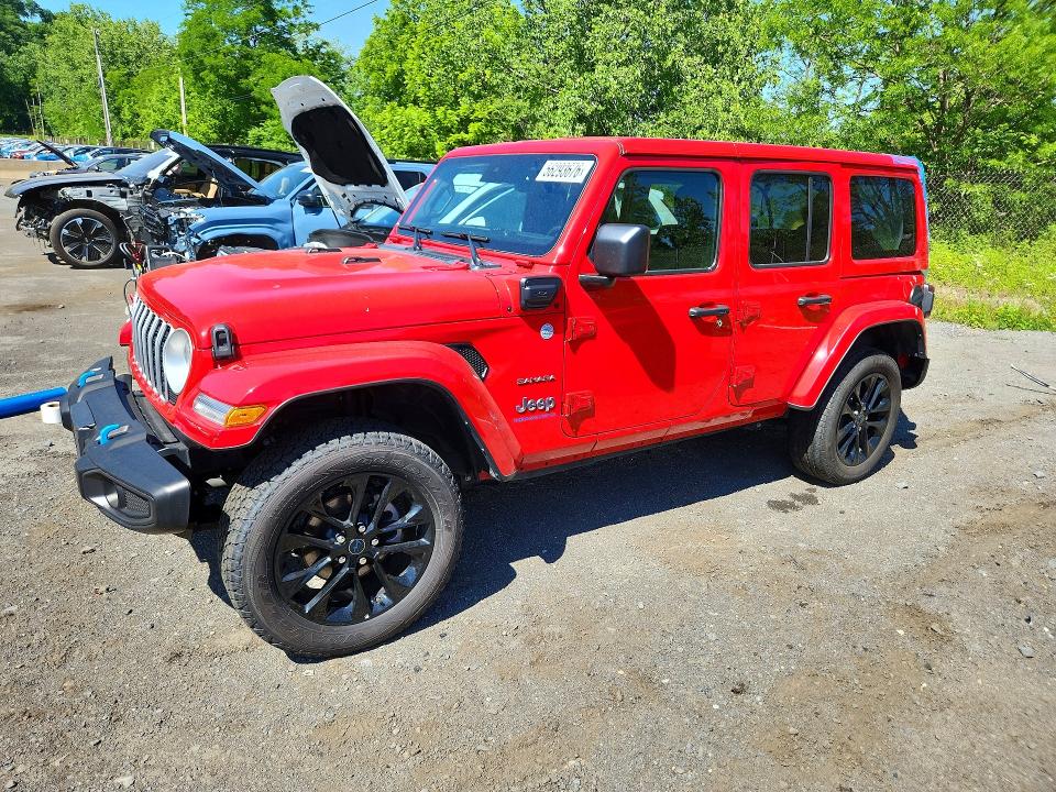 JEEP WRANGLER 2024 with VIN 1C4RJXP65RW271007 - Photo from auction