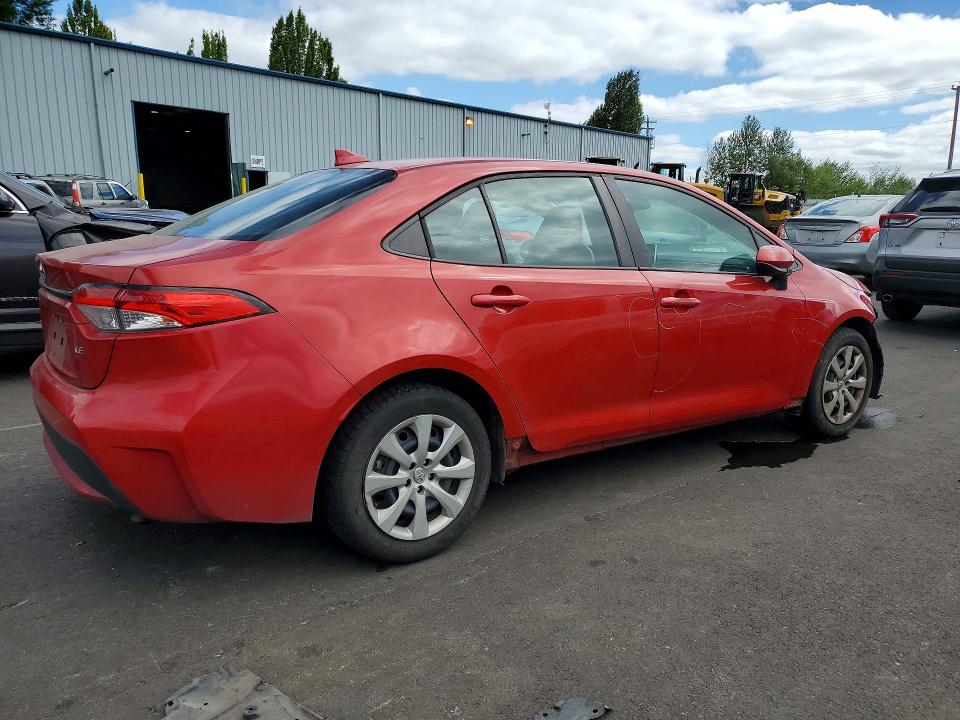 Photo 3 from auction – 2021 TOYOTA COROLLA with VIN 5YFEPMAE9MP185535