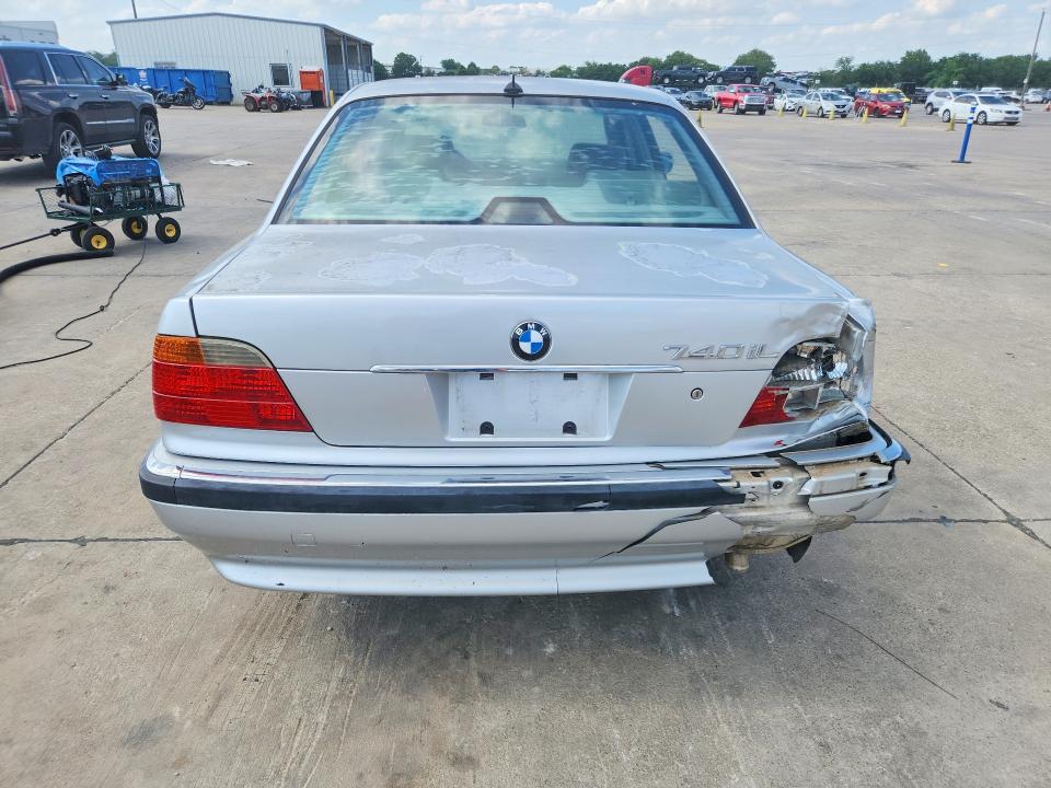 Photo 6 from auction – 2001 BMW 740 with VIN WBAGH83421DP22694