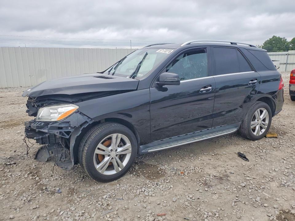Photo 1 from auction – 2015 MERCEDES-BENZ ML with VIN 4JGDA5JB1FA486134