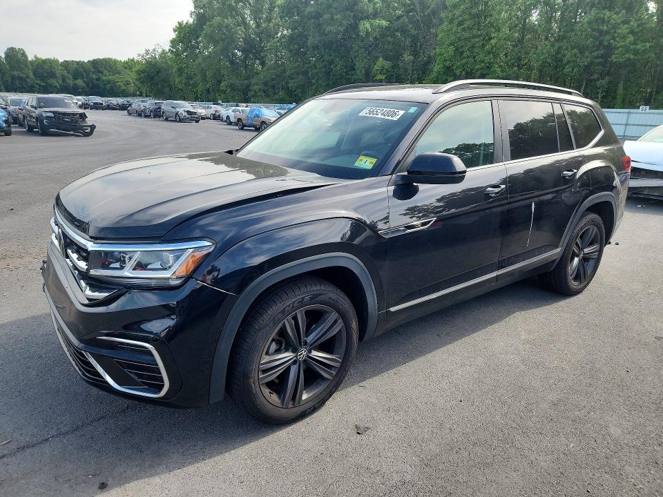 VOLKSWAGEN ATLAS 2021 with VIN 1V2RR2CA9MC544657 - Photo from auction