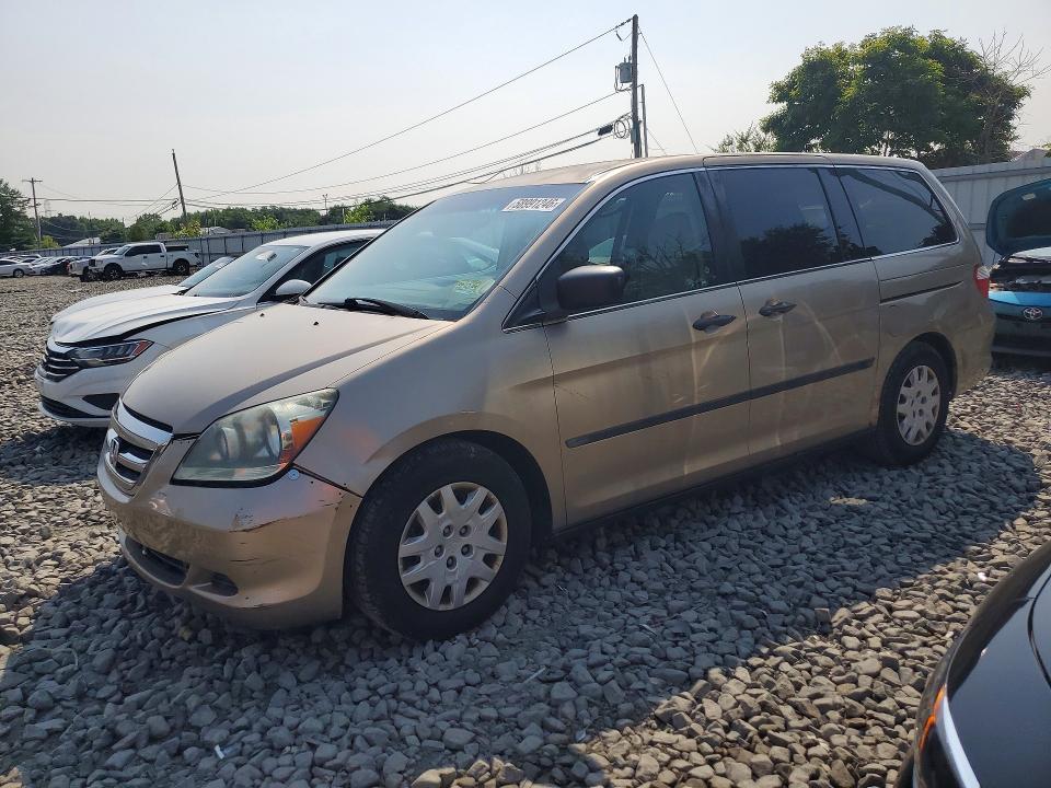HONDA ODYSSEY 2007 with VIN 5FNRL38227B020106 - Photo from auction