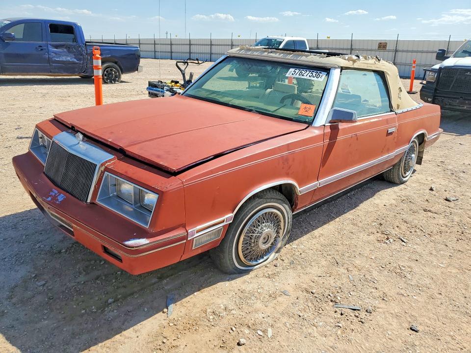 1983 CHRYSLER LEBARON