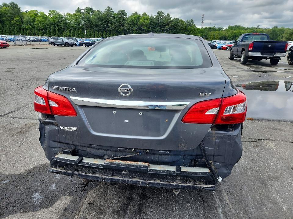 Photo 6 from auction – 2019 NISSAN SENTRA with VIN 3N1AB7AP5KY416009