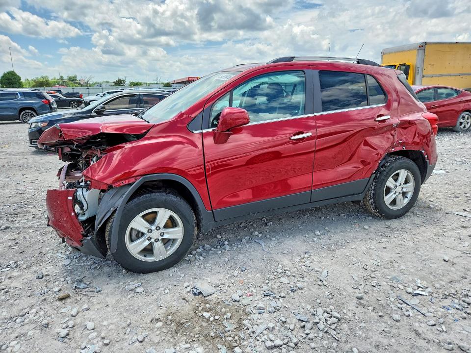 CHEVROLET TRAX 2019 with VIN 3GNCJPSB7KL343421 - Photo from auction
