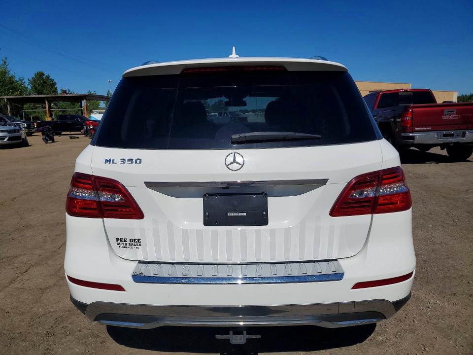 Photo 6 from auction – 2015 MERCEDES-BENZ ML with VIN 4JGDA5JB8FA613834