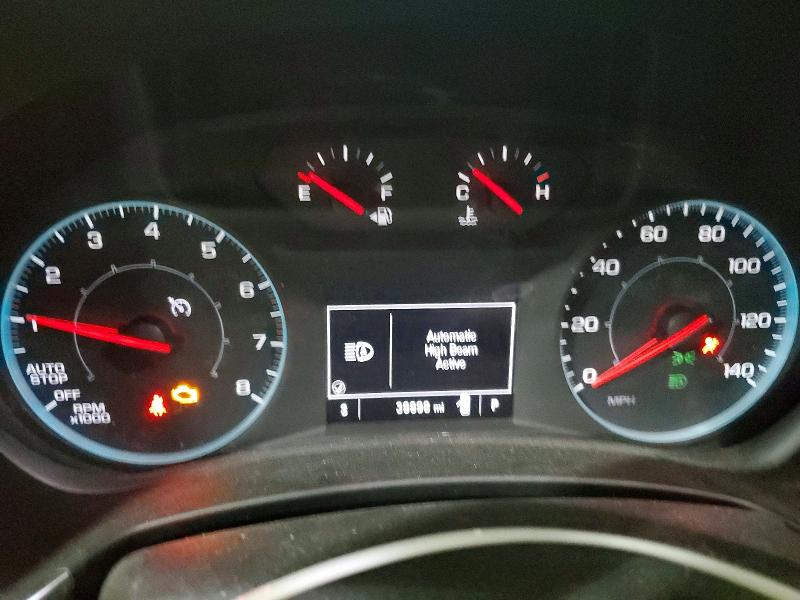 Photo 9 from auction – 2020 CHEVROLET EQUINOX with VIN 3GNAXHEV2LS681740