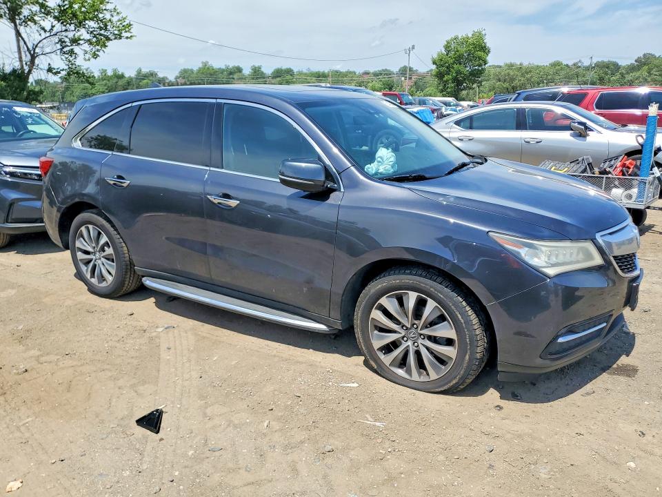Photo 4 from auction – 2016 ACURA MDX with VIN 5FRYD4H68GB053742
