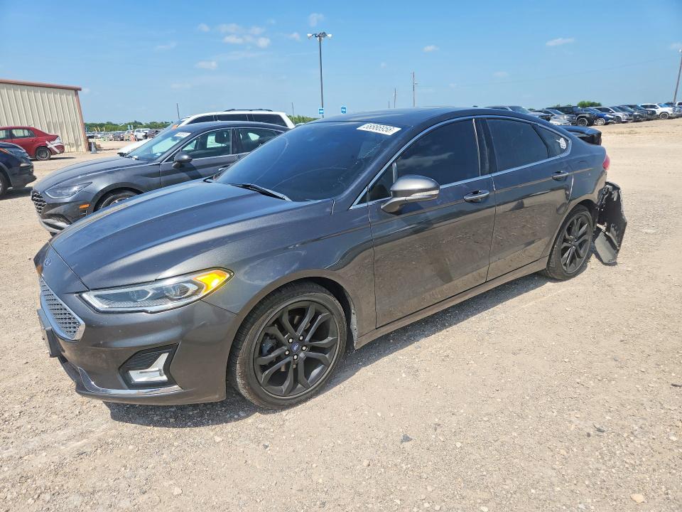 Photo 1 from auction – 2019 FORD FUSION with VIN 3FA6P0RUXKR260829