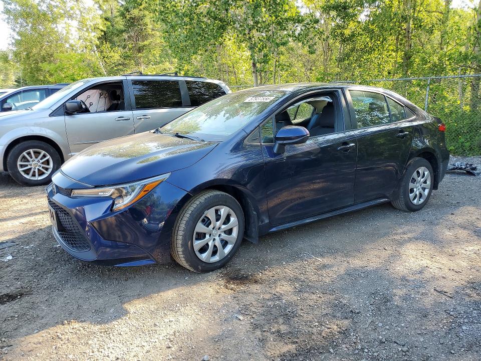 TOYOTA COROLLA 2022 with VIN 5YFBPMBE9NP349918 - Photo from auction