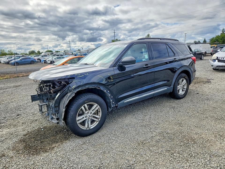 FORD EXPLORER 2022 with VIN 1FMSK8DH9NGA53016 - Photo from auction