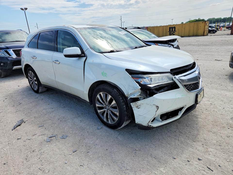 Photo 4 from auction – 2015 ACURA MDX with VIN 5FRYD4H44FB014577