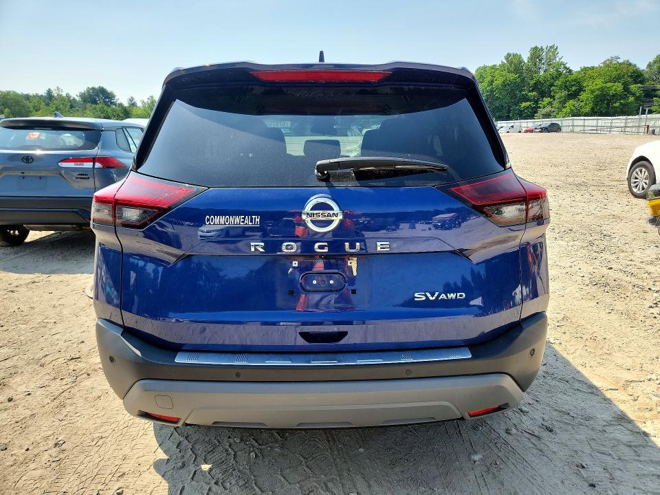 Photo 6 from auction – 2021 NISSAN ROGUE with VIN 5N1AT3BB8MC687627