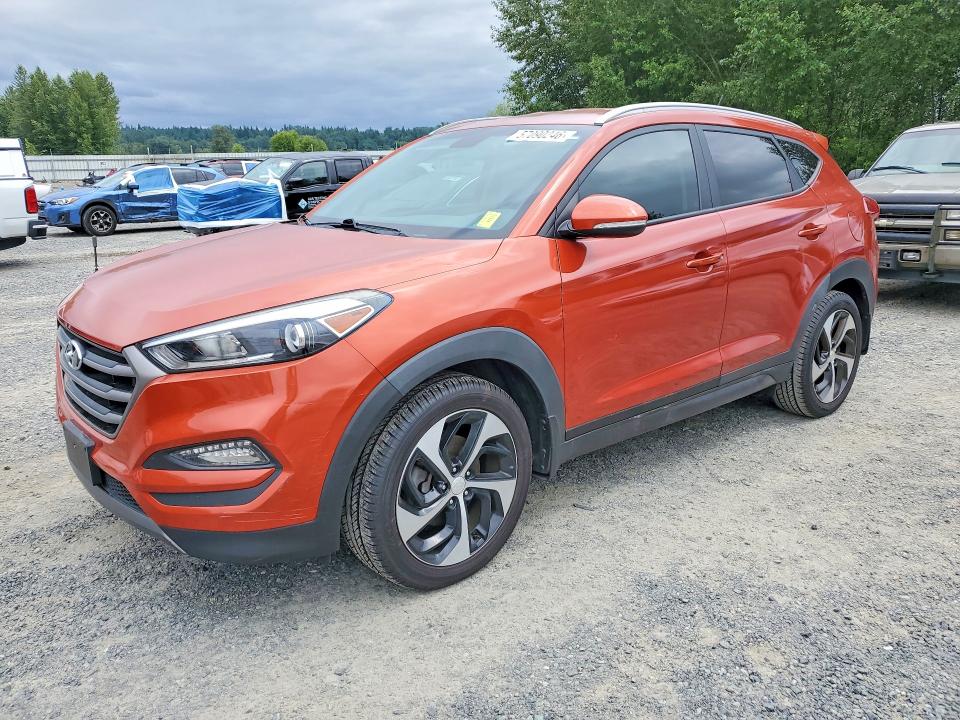 HYUNDAI TUCSON 2016 with VIN KM8J3CA21GU077326 - Photo from auction