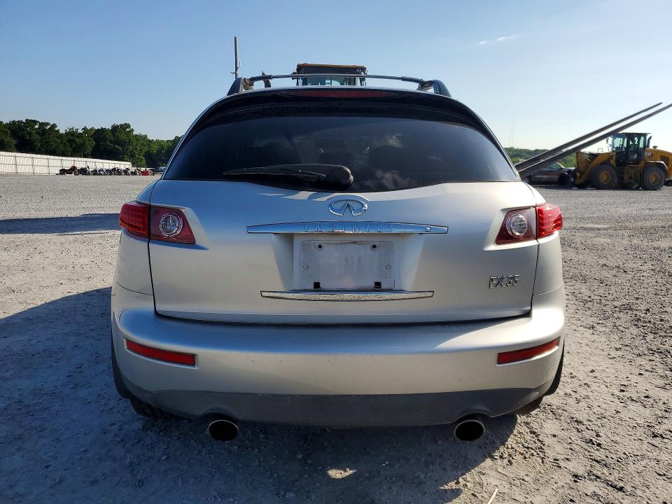 Photo 6 from auction – 2006 INFINITI FX35 with VIN JNRAS08W96X201239