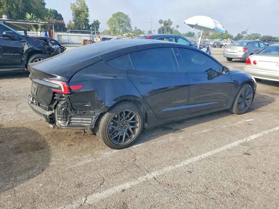 Photo 3 from auction – 2025 TESLA MODEL 3 with VIN 5YJ3E1EA0SF045420