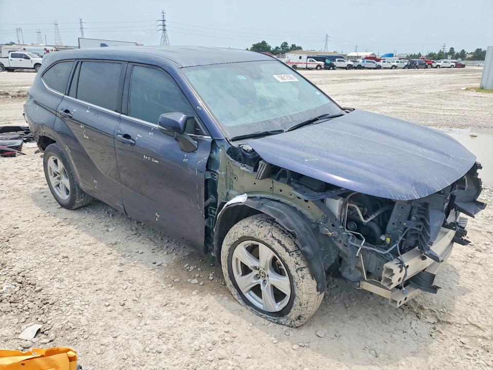 Photo 4 from auction – 2021 TOYOTA HIGHLANDER with VIN 5TDCZRAH2MS517332