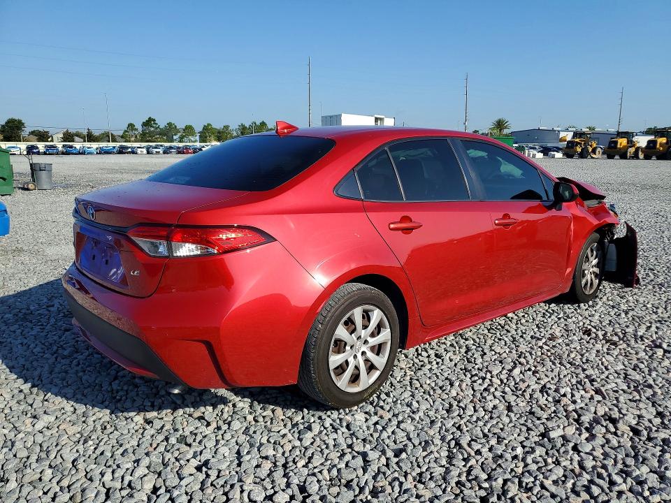 Photo 3 from auction – 2020 TOYOTA COROLLA with VIN JTDEPRAE0LJ088434