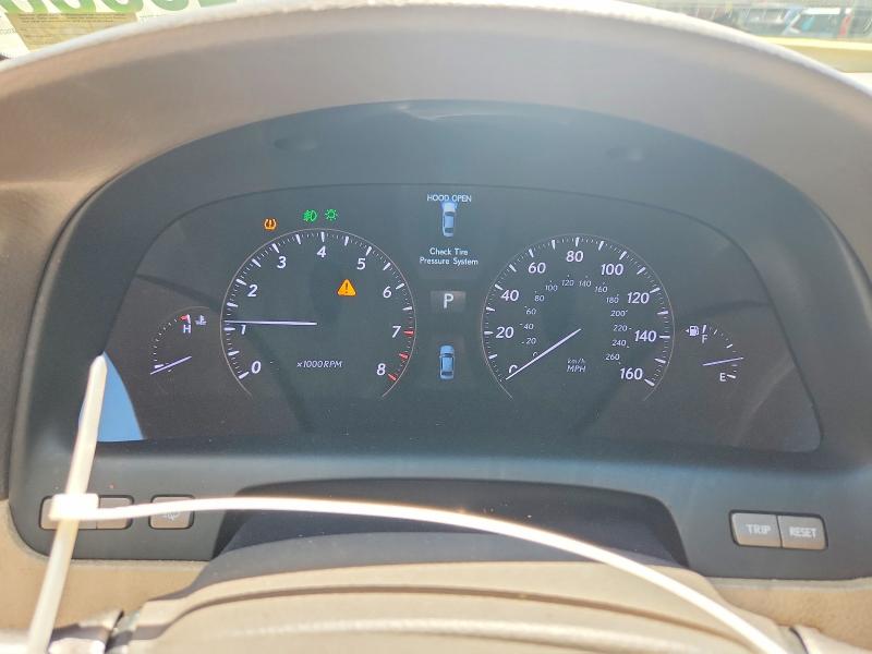 Photo 9 from auction – 2007 LEXUS LS with VIN JTHBL46F575039312